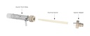Semi Demountable Torch with 2.4mm Alumina Injector