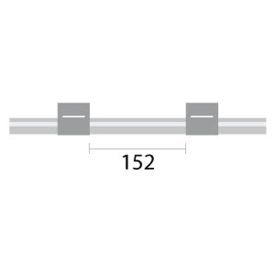 Contour Flared End PVC Pump Tube 2tag 1.30mm ID Grey/Grey (PKT 6)