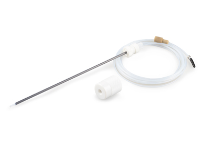 [70-803-0908] PTFE Sheathed Carbon Fibre Probe 0.75mm ID with 1/4-28 ratchet fitting (for Agilent SPS 3, SPS 4)