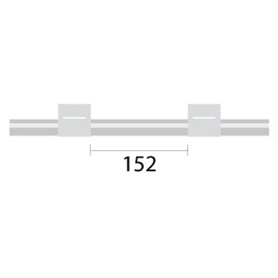 [1.02-WHT-F] Contour Flared End PVC Pump Tube 2tag 1.02mm ID White/White (PKT 6)