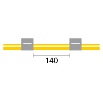 [1.30-GRY-SF] Solva Flex Pump Tube 2tag 1.30mm ID Grey/Grey (PKT 12)