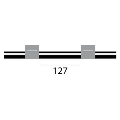 [VS1.30-GRY] Viton Pump Tube 2tag 1.30mm ID Grey/Grey (PKT 12)