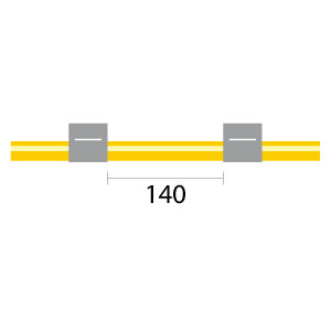 [1.30-GRY-SF-F] Contour Flared End Solva Flex Pump Tube 2tag 1.30mm ID Grey/Grey (PKT 6)