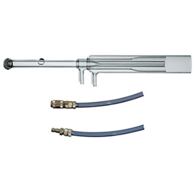 [30-807-3669] Quartz Torch for Wear Metals, 1.8mm injector with gas fittings for Spectroflame