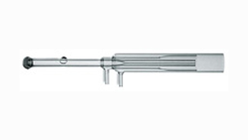 [30-808-0240] Quartz Torch 1.8mm injector, 4mm OD side arms for Spectroflame