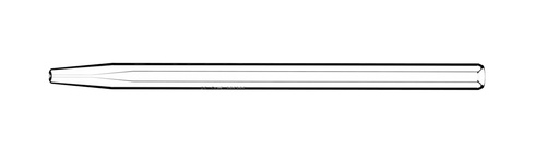 [31-808-3511] Tapered Quartz Injector 0.75mm (EMT)